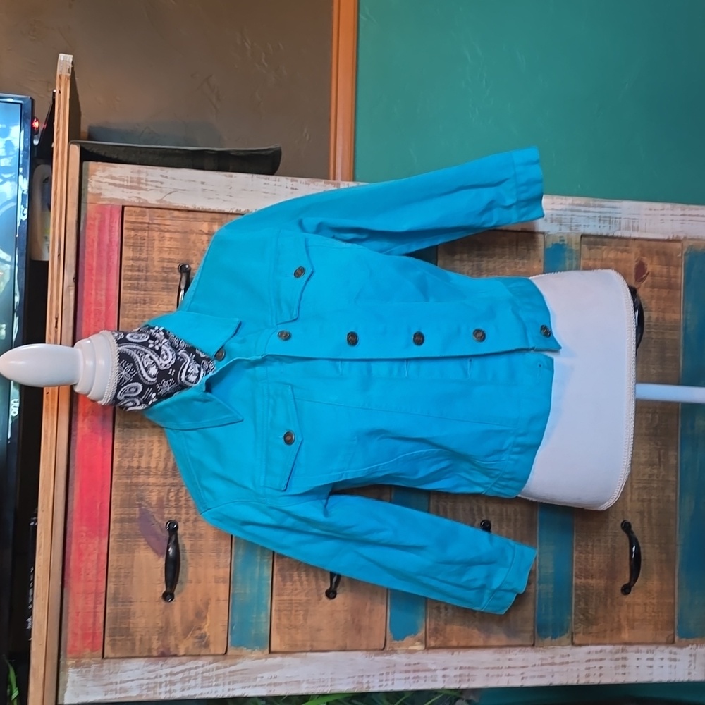Newportnews   Jean Jacket (torqouise)